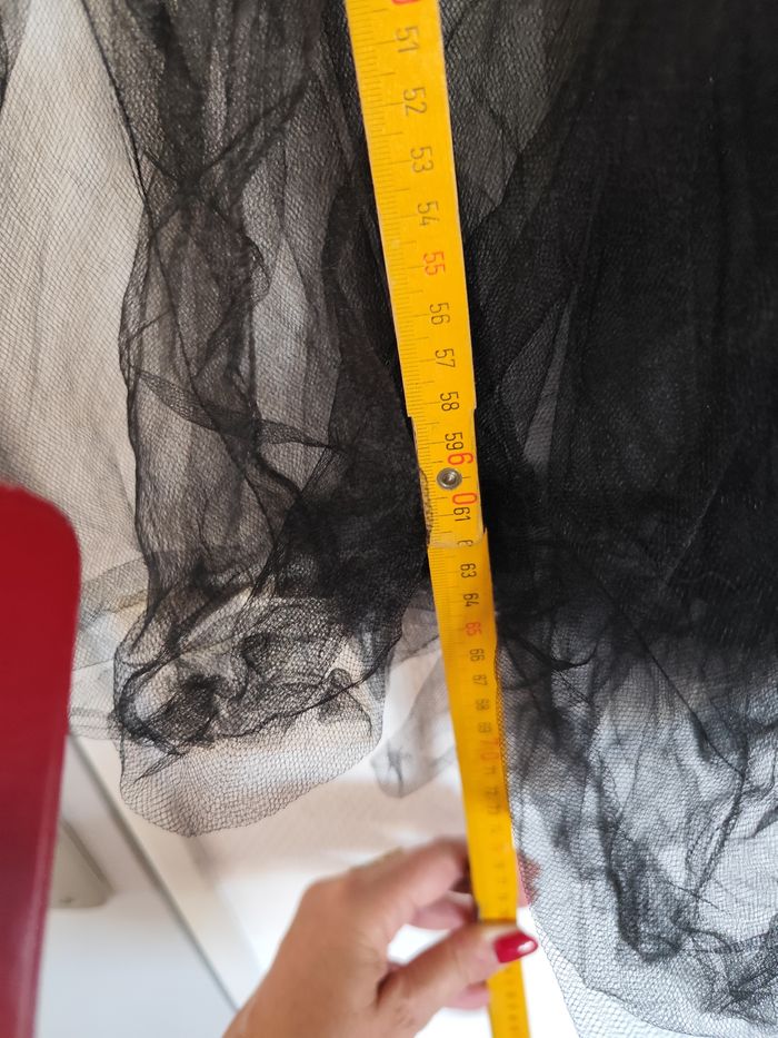 Jupe noire tulle taille elastique déguisement halloween - photo numéro 6