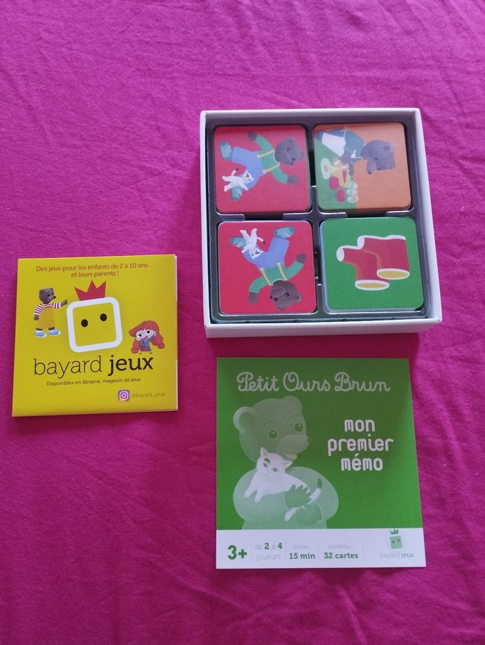 Premier mémo ours brun - photo numéro 3