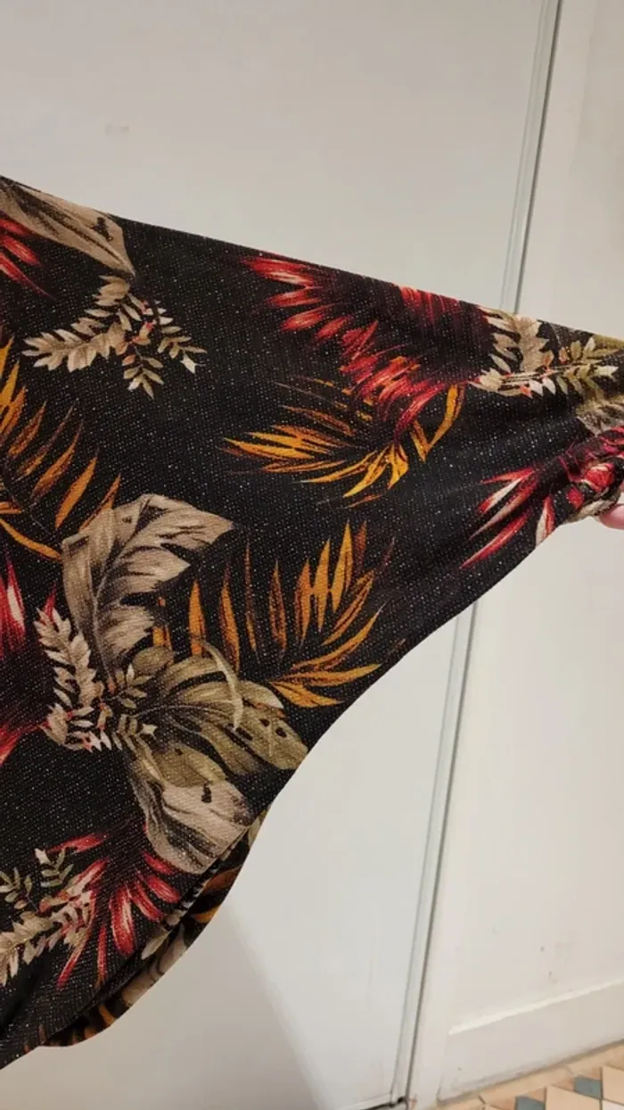 Blouse manches 3/4 chauve-souris - photo numéro 3