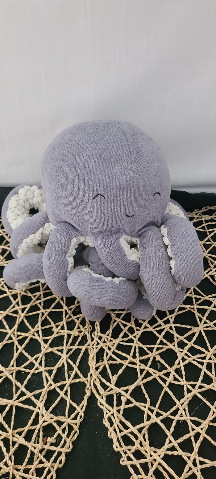 Peluche Pieuvre Ocean Blue - Little Dutch - photo numéro 5