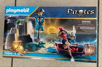 Playmobil Pirates 70860 - Ile au trésor