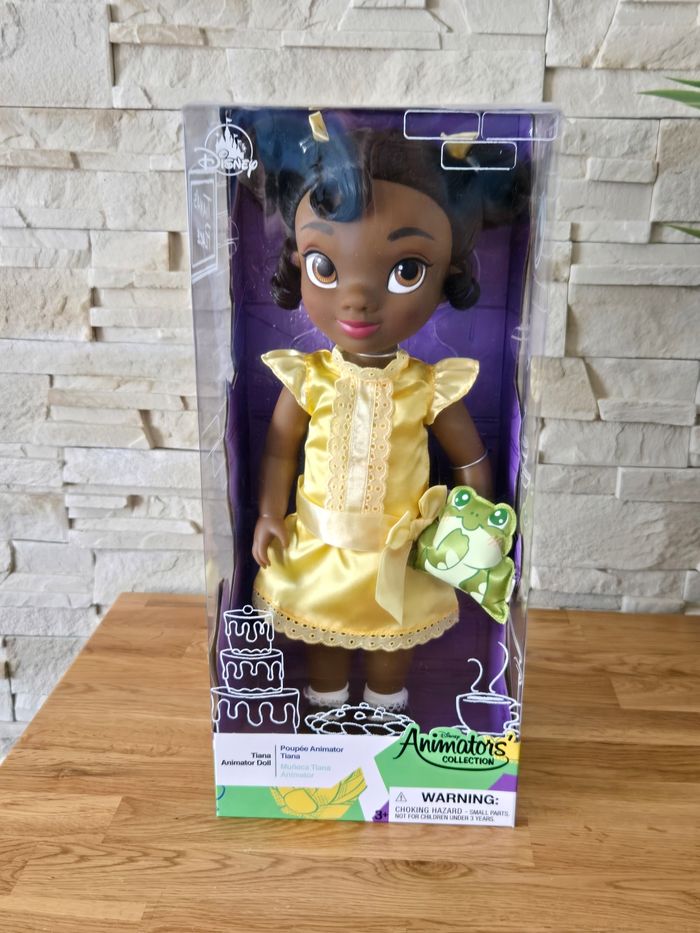 Poupée animator Tiana disney store neuve