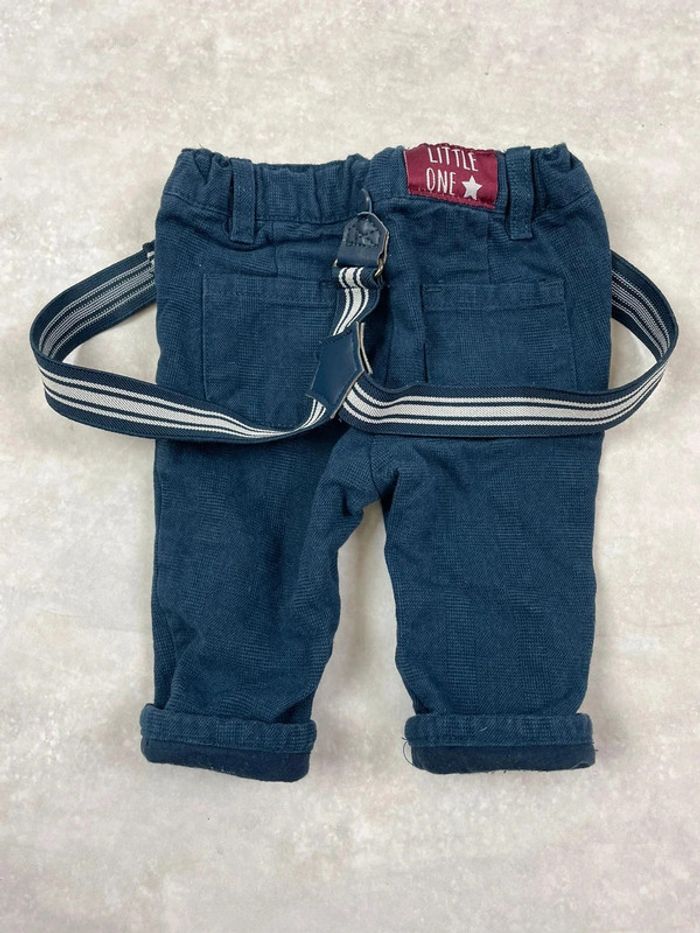 Tenue bébé garçon 3 mois bretelles - photo numéro 3