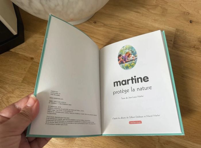 Livre Je commence à lire Martine protège la nature - photo numéro 4
