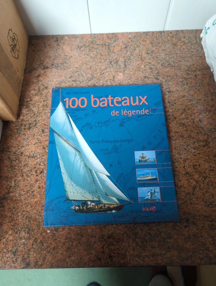 Livre "100 bateaux de légende"