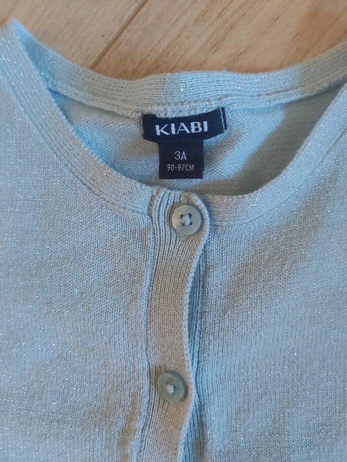 Gilet à paillettes fille Kiabi 3 ans (78) - photo numéro 2
