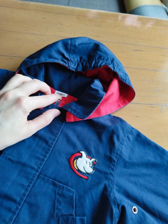 Manteau léger bébé 6 mois imperméable très bon état - photo numéro 2