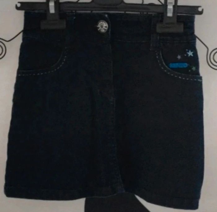 Magnifique jupe en jean bleu foncé Kenzo Kids taille 6 ans