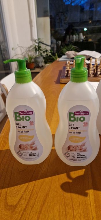 Gel lavant 2 en 1 pommette bio