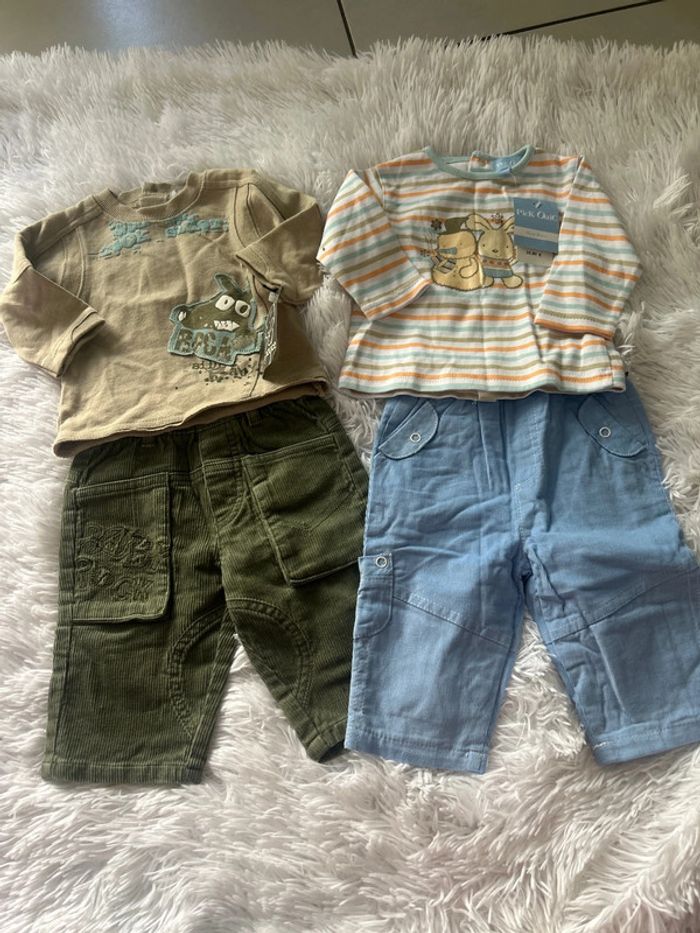 Lot de 2 ensembles 3 mois, neuf , bébé garçon