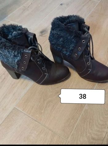 Bottines  fourrées  38