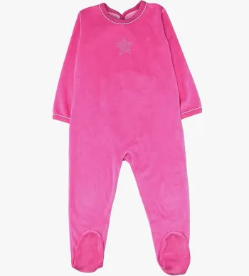 Pyjama 3 ans en velours Petit Bateau