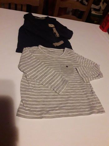 Tee shirt  garçon  manche longue