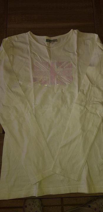 Tee-shirt manches longues blanc