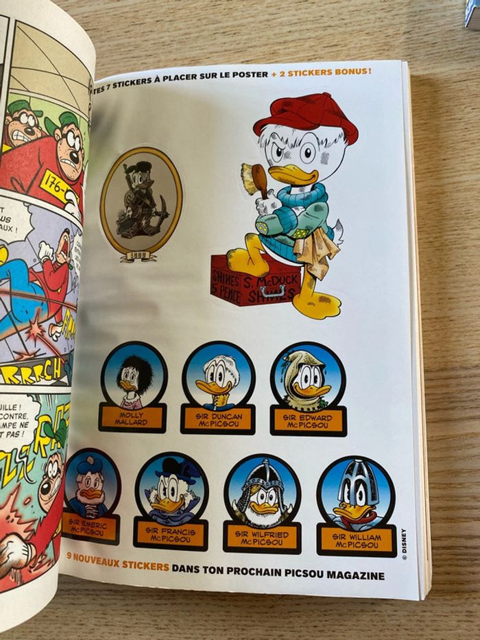 Lot de 2 grand Picsou Magazine Disney - photo numéro 11