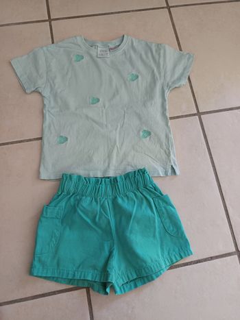 Ensemble fille T 3 ans multimarques