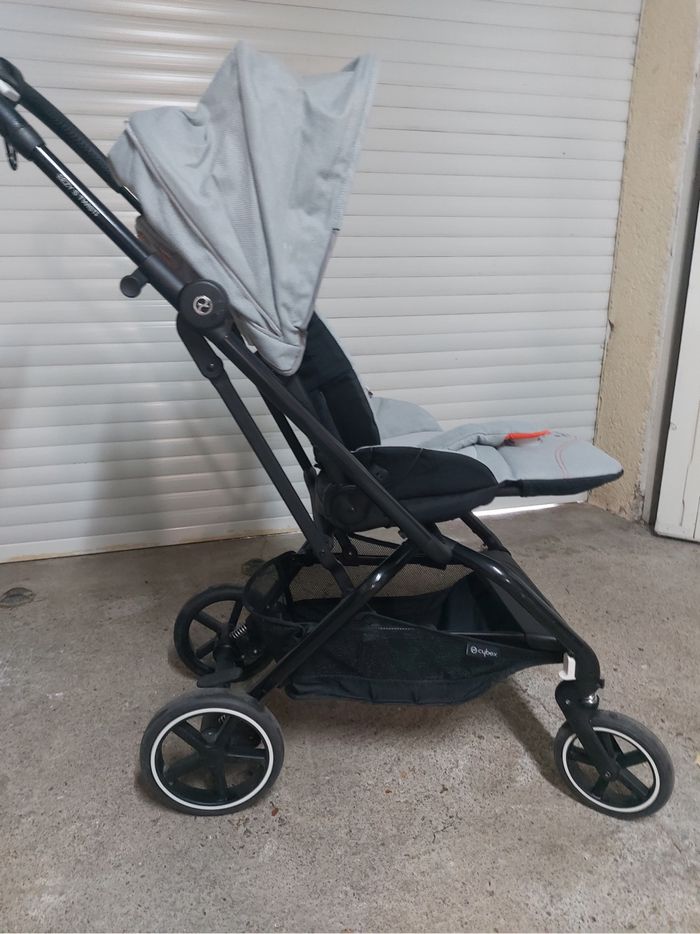 Poussette cybex eezy twist+2 + habillage pluie - photo numéro 3