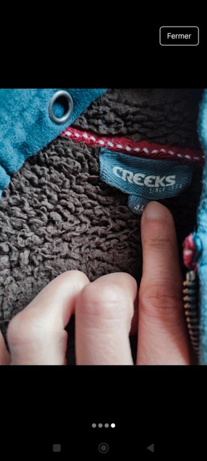 Veste intérieur polaire 4 ans - photo numéro 4