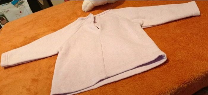 Pull Hiver Doublé Polaire Bébé Fille King Bear - 6 Mois (68 cm) - violet Pâle - photo numéro 2