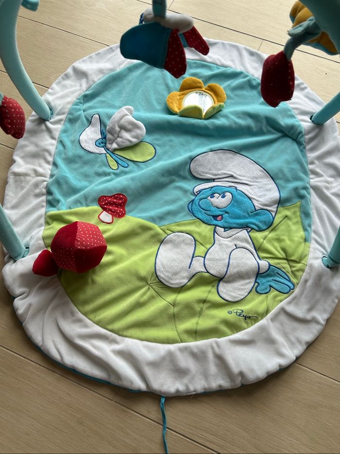 Tapis d’éveil schtroumpfs peyo - photo numéro 3