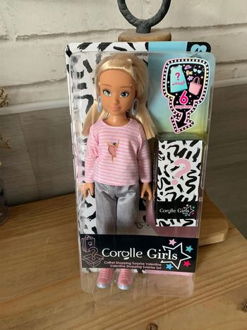 Poupée corolle Valentine shopping neuve