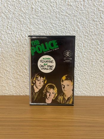 Cassette K7 Audio The Police Outlandos D’amour