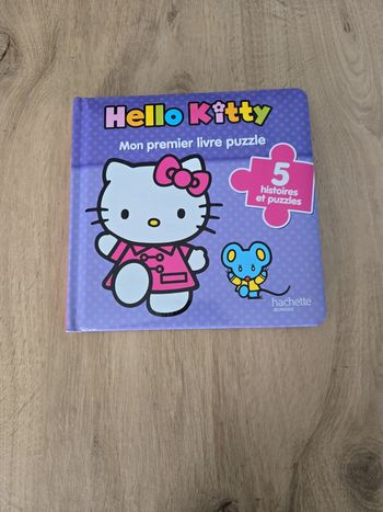 Livre puzzle Hello Kitty