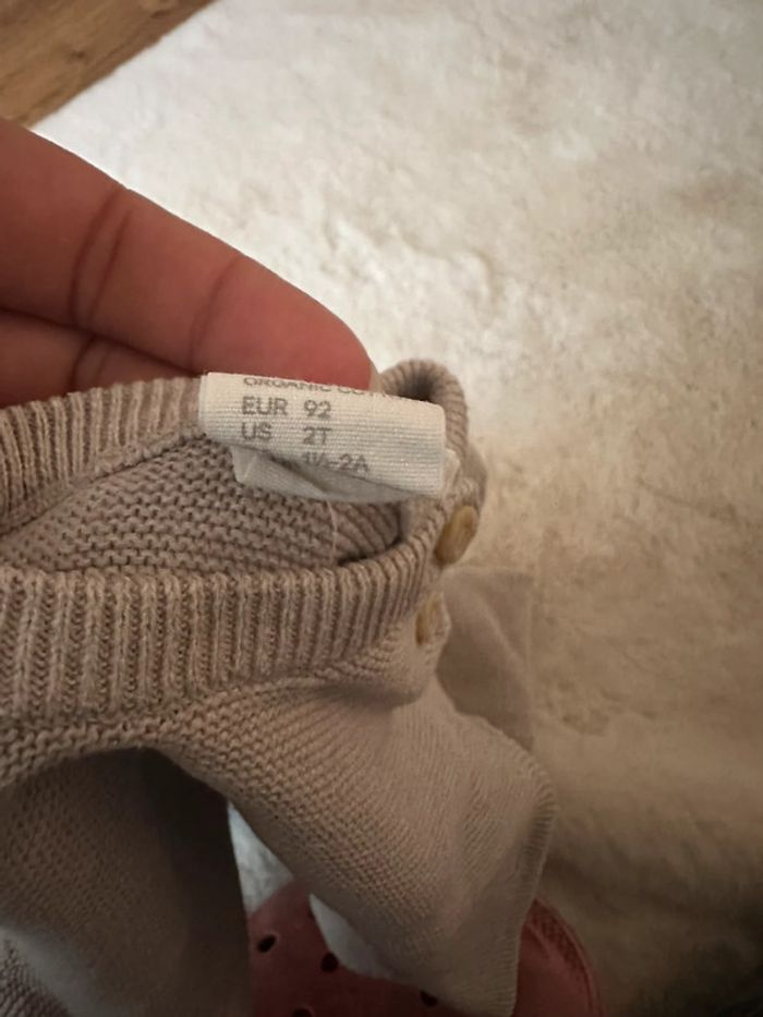 Pull bébé garçon h&m beige - photo numéro 2