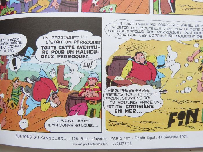 BD : Arthur le fantôme justicier - Arthur et les rois de la flibuste (Cézard, Pif) impr. 4e - photo numéro 2