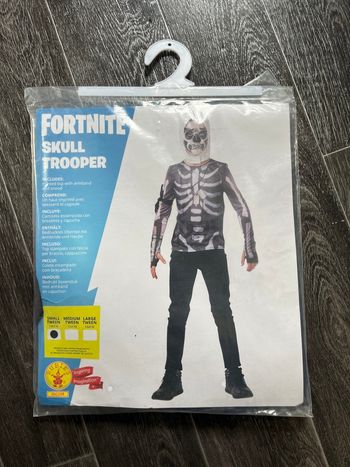 Déguisement fortnite rubies 8/10 ans 