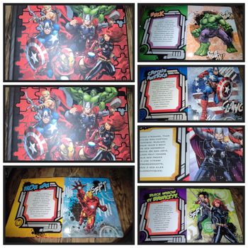 Livre puzzle Avengers