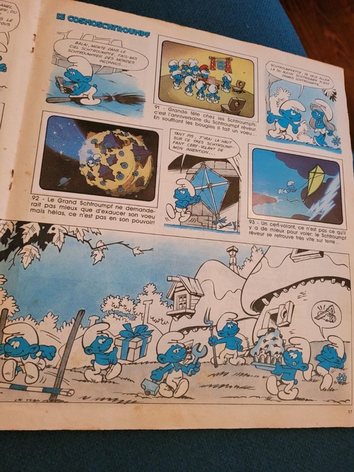 Album Panini ancien complet Les Schtroumpfs livre stickers autocollants collection - photo numéro 7