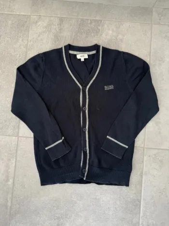 Gilet Hugo Boss garçon taille 8 ans marine