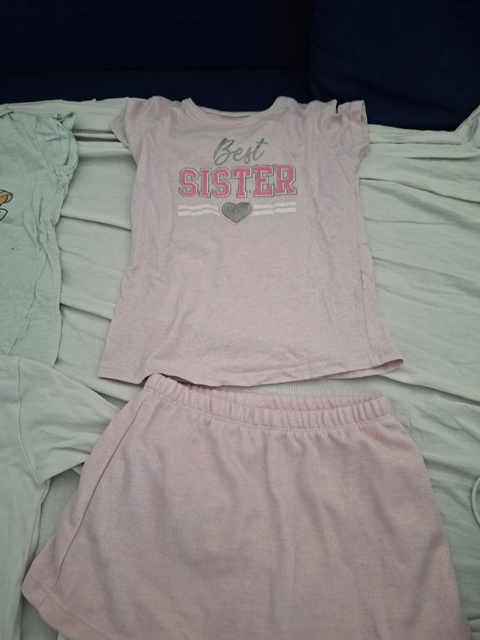 Lot t shirts legging 6 ans été - photo numéro 3