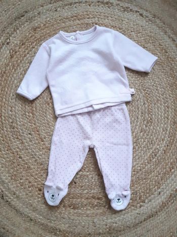 Pyjama 2 pièces 56 cm