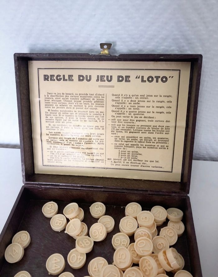 Jeu de loto vintage - photo numéro 6