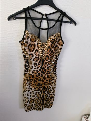 Robe léopard femme taille 36 