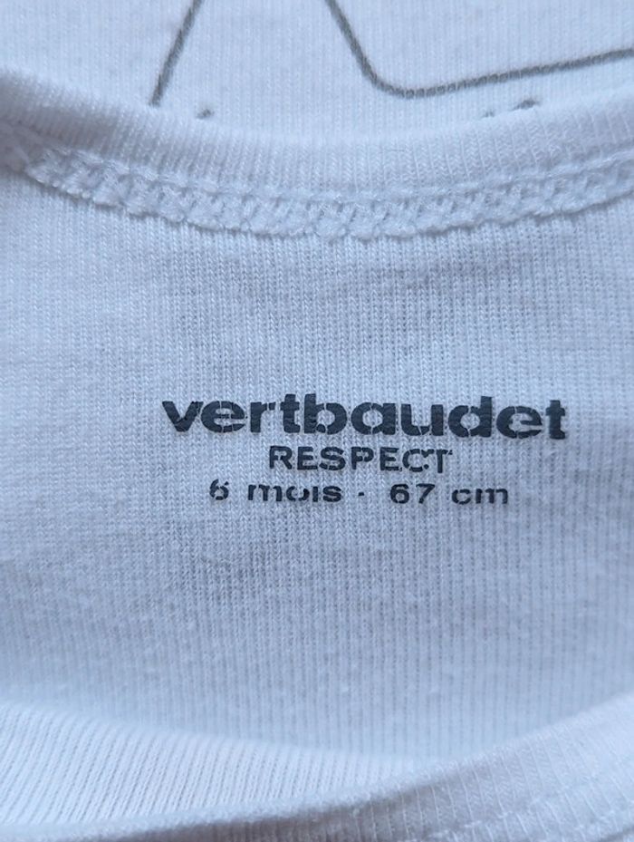 Lot de 7 bodies Verbaudet - taille 6 mois - photo numéro 3