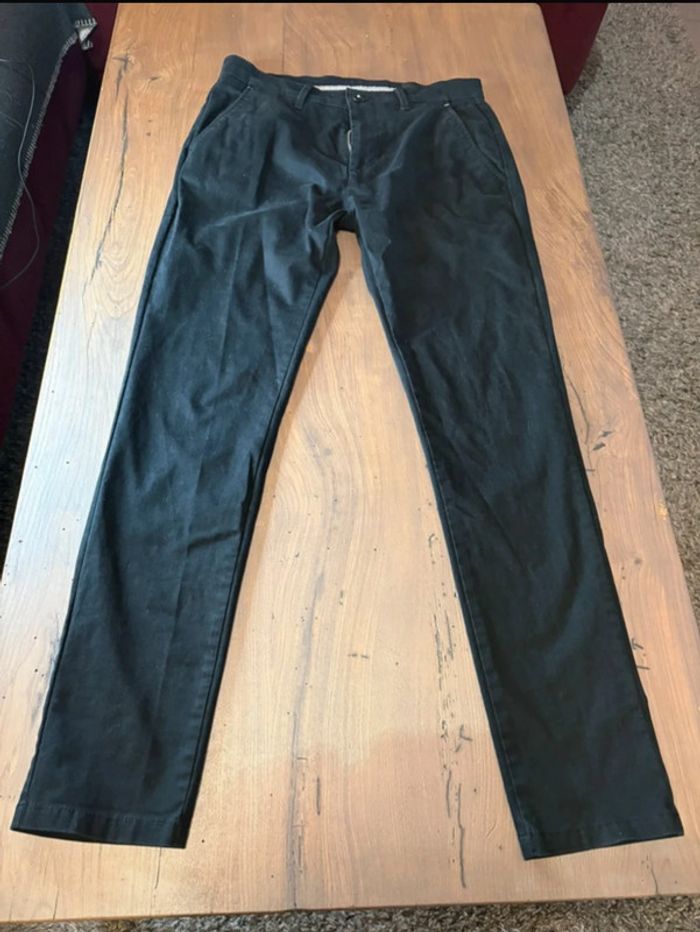 Pantalon homme jeans noir