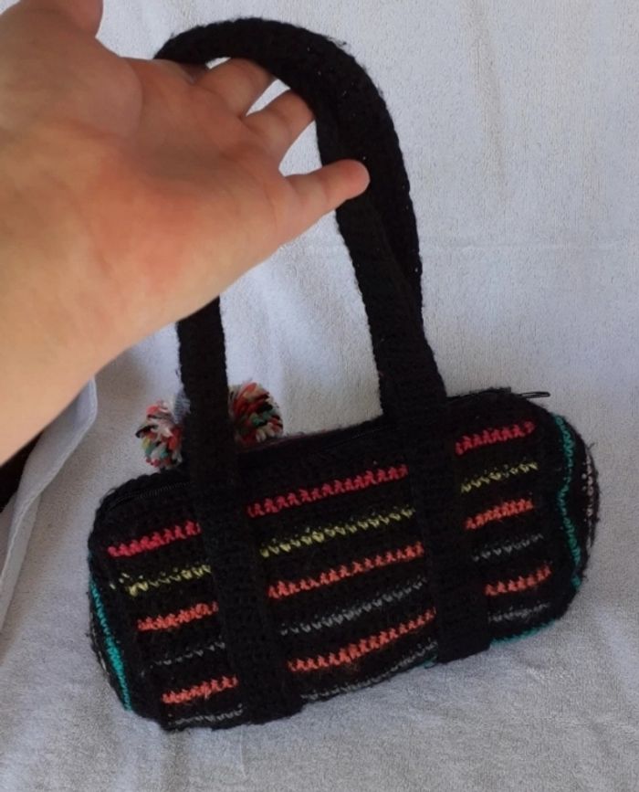 Sac à main en laine - photo numéro 2