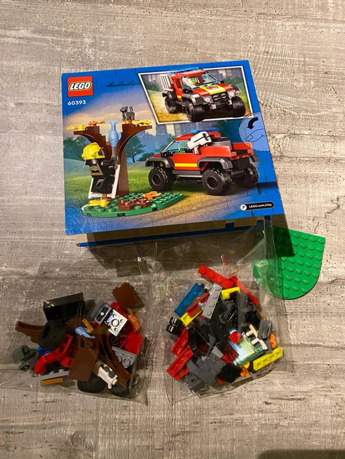 Lego pompiers 60393 et 30585 neuf lot - photo numéro 3