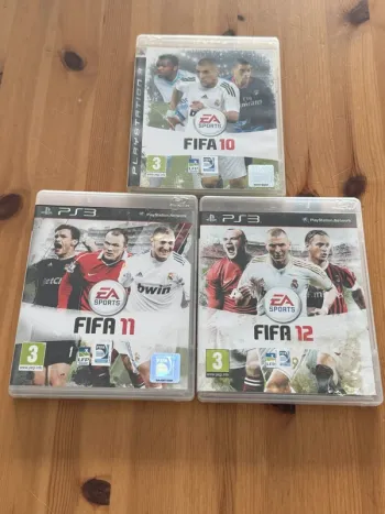 Lot Fifa 10 à 12 - BE - PS3