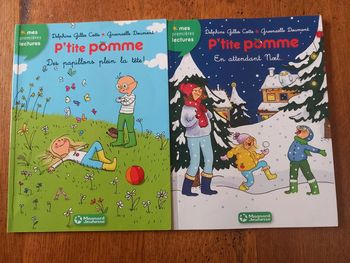 Lot de livres "P'tite pomme"