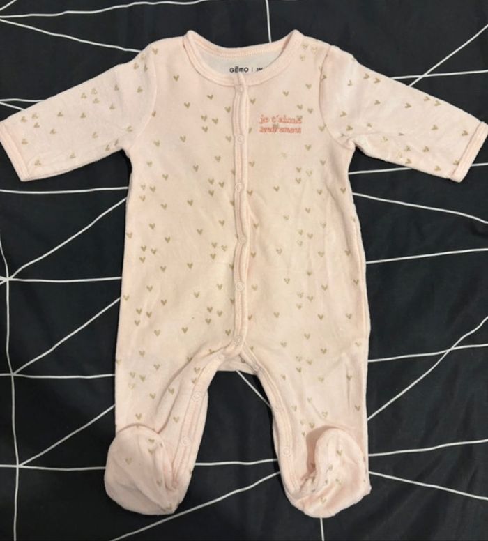 Lot de 10 pyjama bébé fille 3 mois