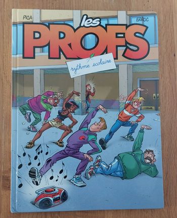 BD Les profs : rythme scolaire