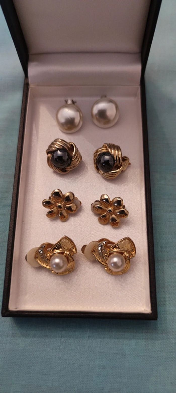 Lot de Boucles d'oreilles