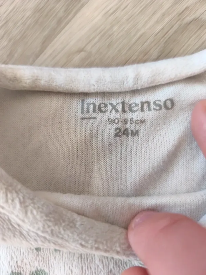 Pyjama deux pièces marque in extenso taille 24 mois - photo numéro 3