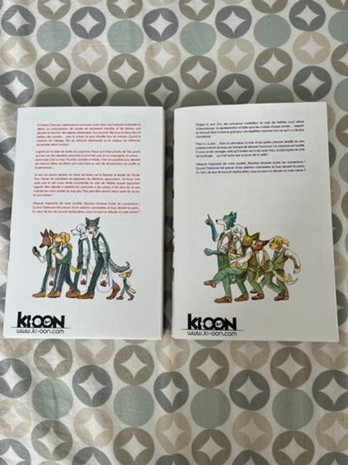 Mangas Beastars tome 1 et 2 - photo numéro 2