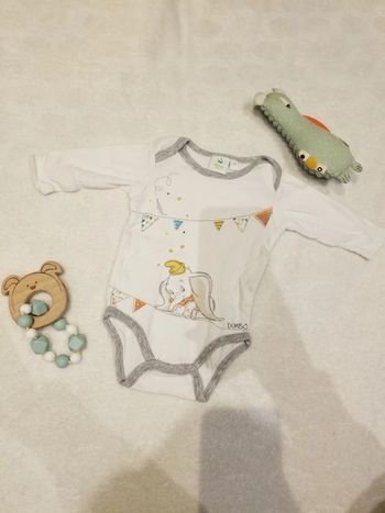 Body manches longues Disney Dumbo