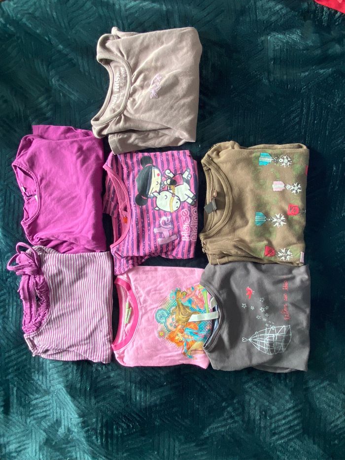 Lot de 7 tee shirts - photo numéro 2